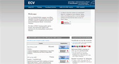 Desktop Screenshot of ecvglobal.com