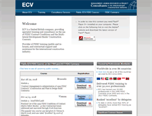 Tablet Screenshot of ecvglobal.com